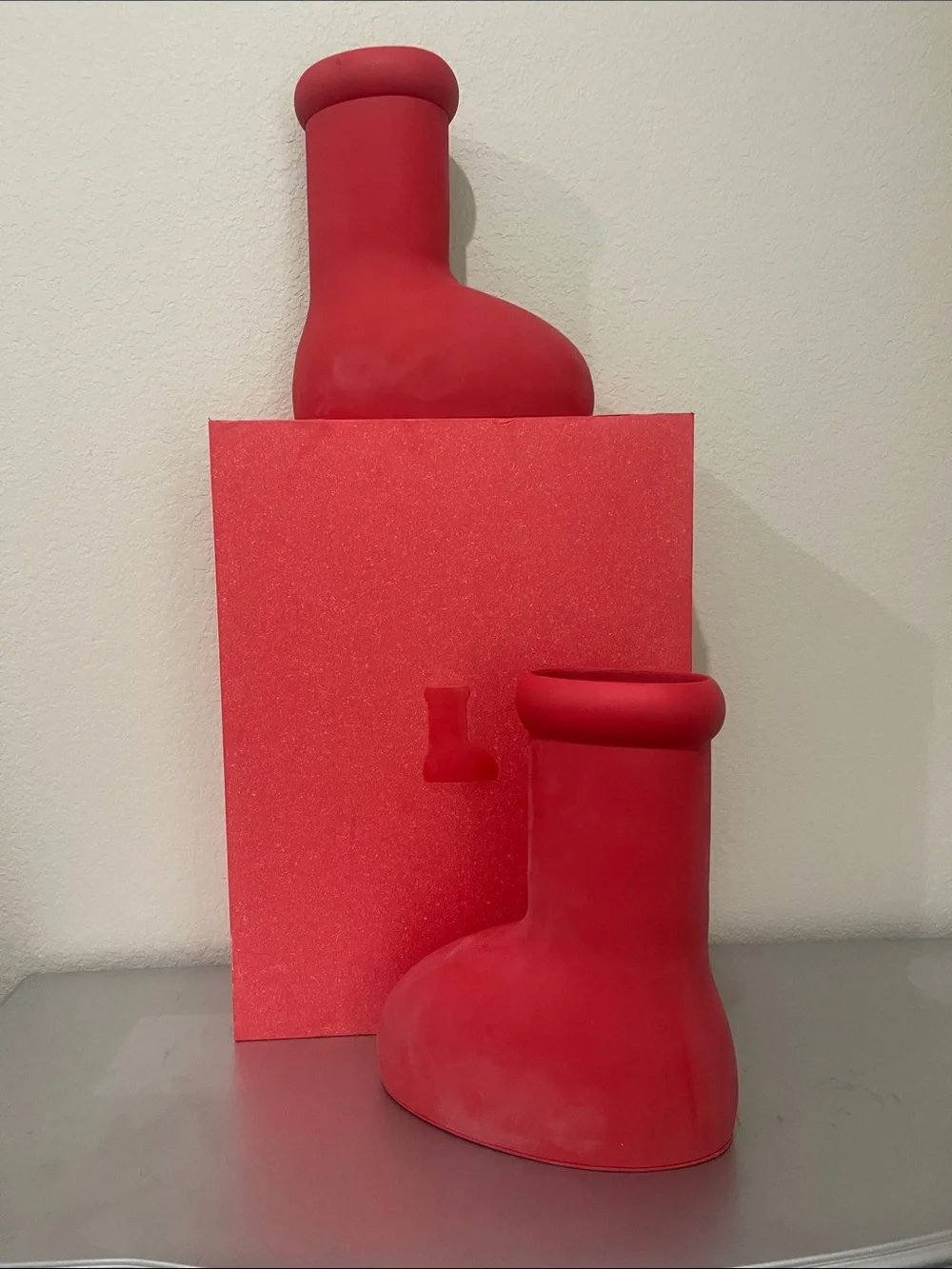 MSCHF big red boots